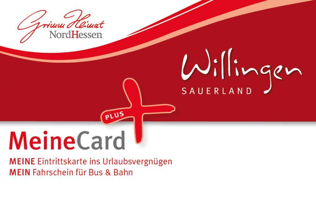 Fewo Blumes Bergfrieden Mit Meinecardplus Willingen  Kültér fotó